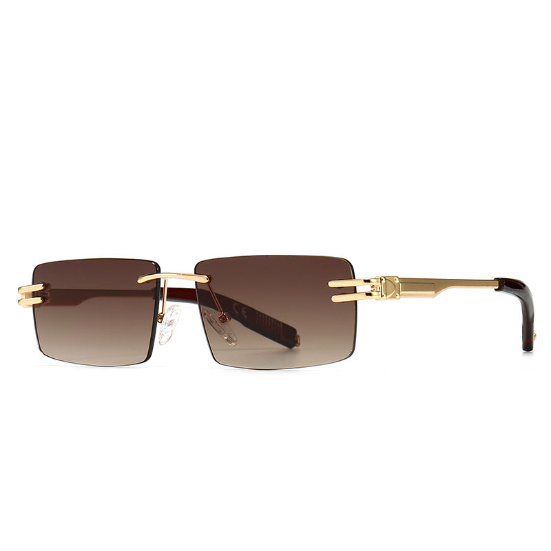 Retro Square Frame Sunglasses