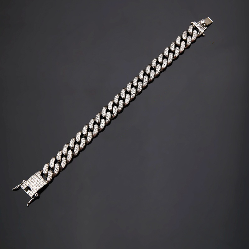 Cuban Bracelet Diamond Hip-Hop Jewelry