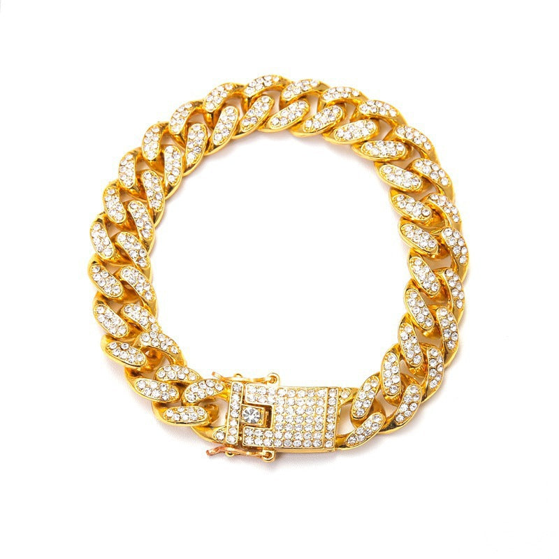 Cuban Bracelet Diamond Hip-Hop Jewelry