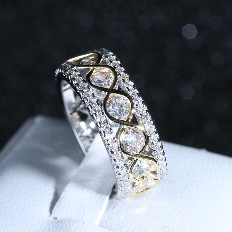 Elegant Women's Zircon Stone Ring